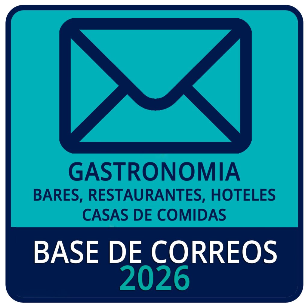Correos bases de mails a medidida para email marketing