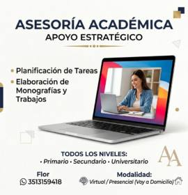 Academia Florecer-Ayuda Virtual Presencial Escolar-
