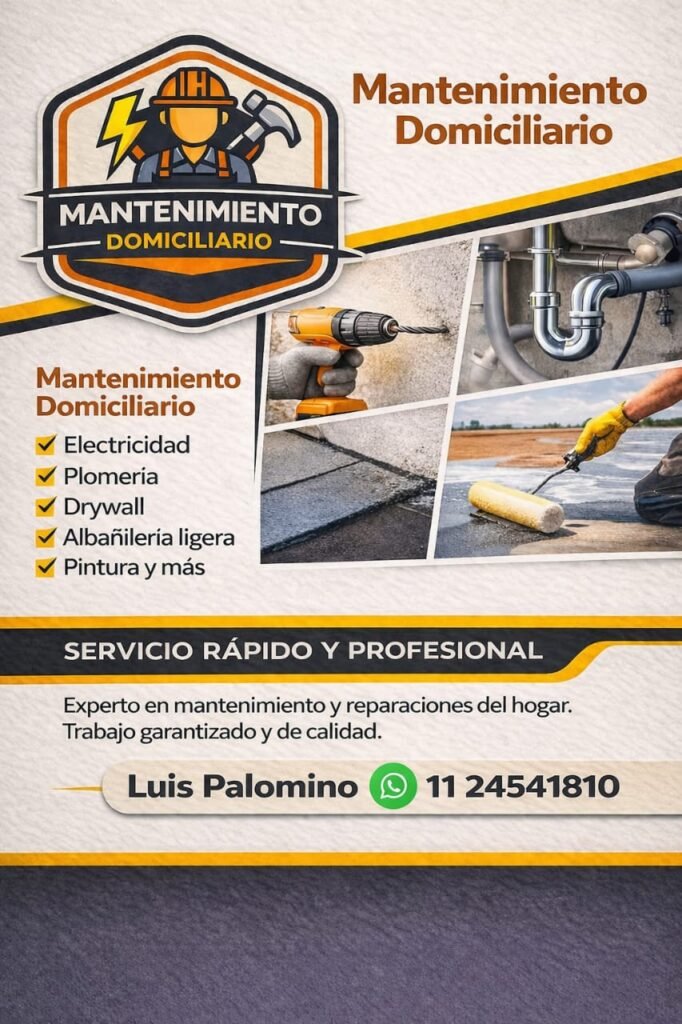 Mantenimiento Domiciliar