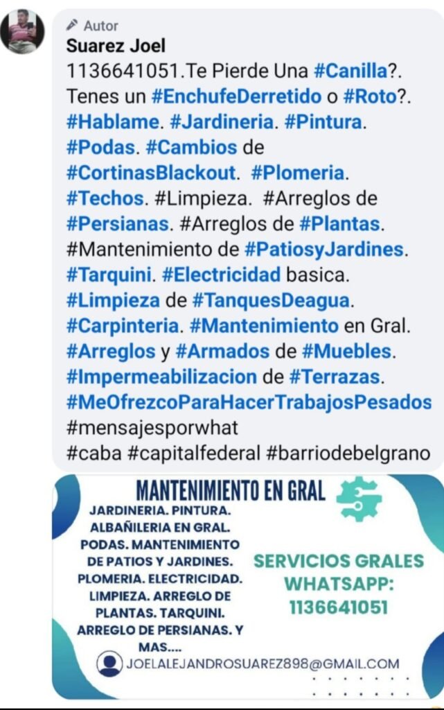 Trabajos Grales Para Tu Hogar