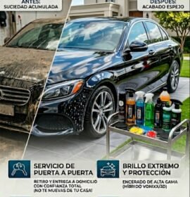 Lavadero de autos artesanal
