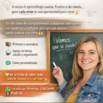 Acompañamiento Escolar presencial y online