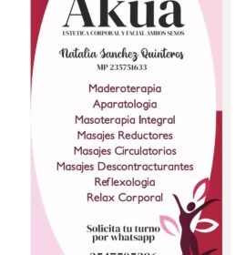 Akua Masoterapia y Estética