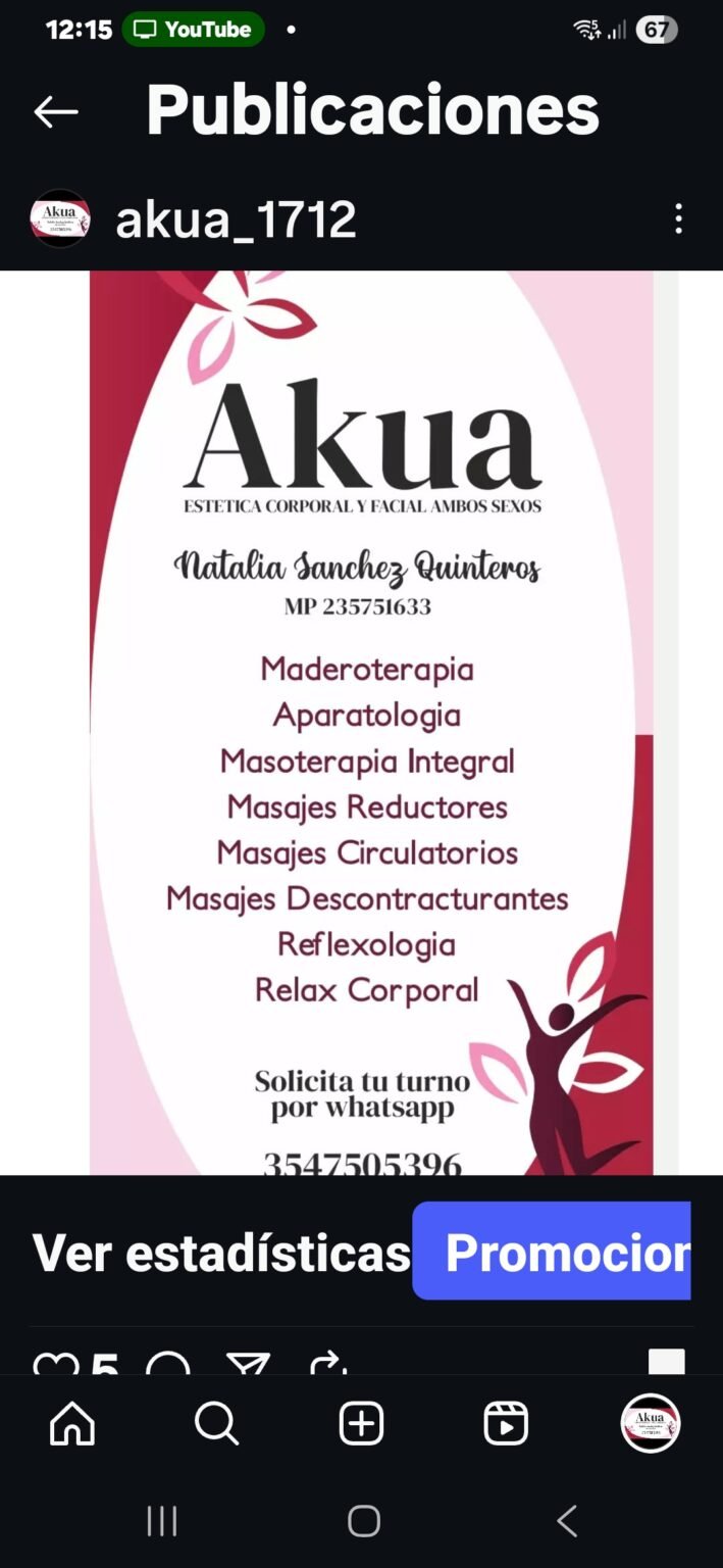 Akua Masoterapia y Estética