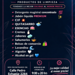 Productos de limpieza