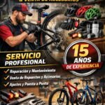 Servís y reparación de bicicletas