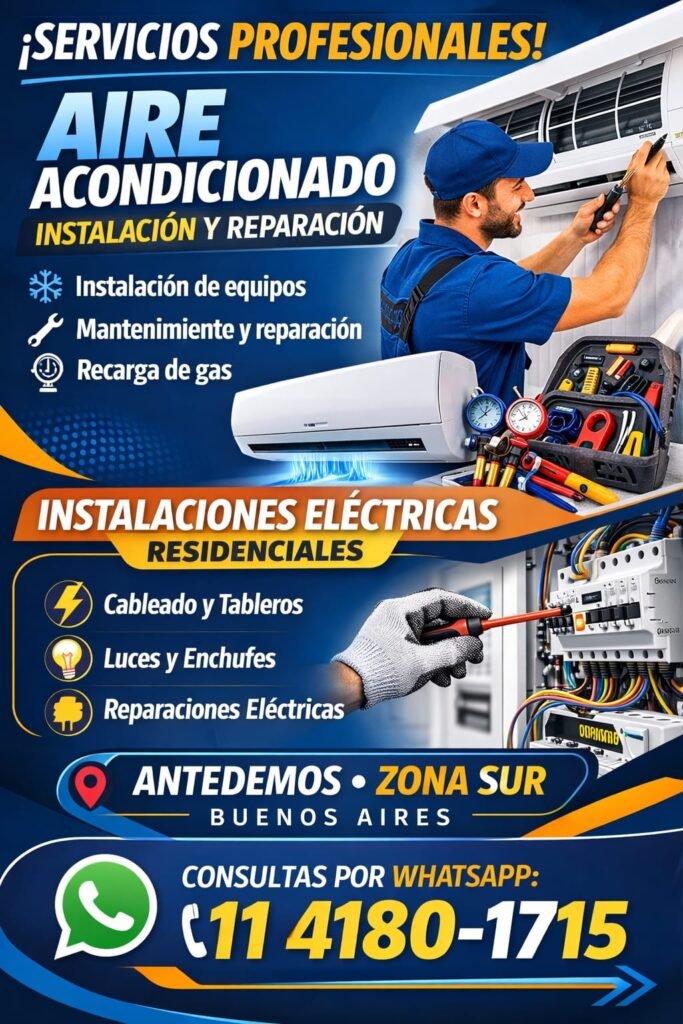 Servicio técnico de refrigeración y electricidad