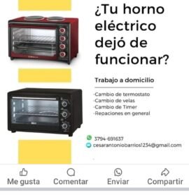 Reparo horno electrico