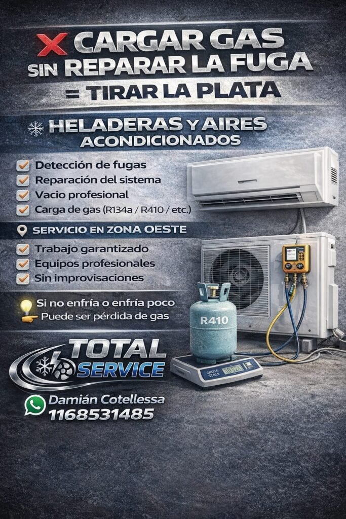 Técnico en refrigeración y electricista