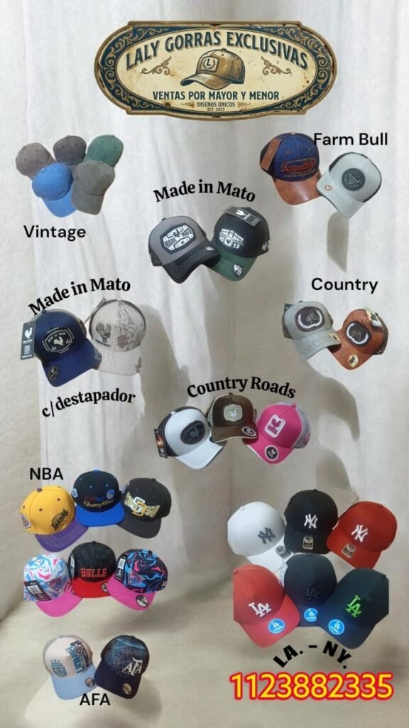 Laly Gorras Exclusivas
