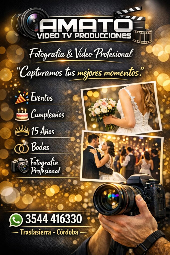 Fotografía y video para eventos