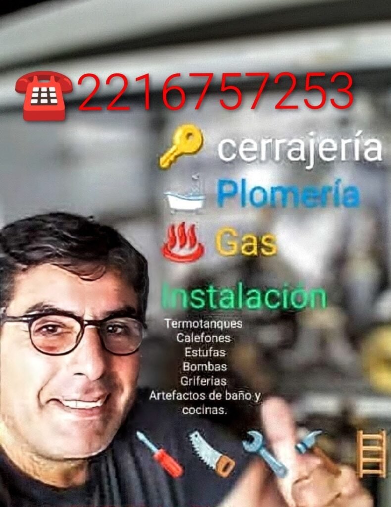 Plomero/Gasista/Cerrajero