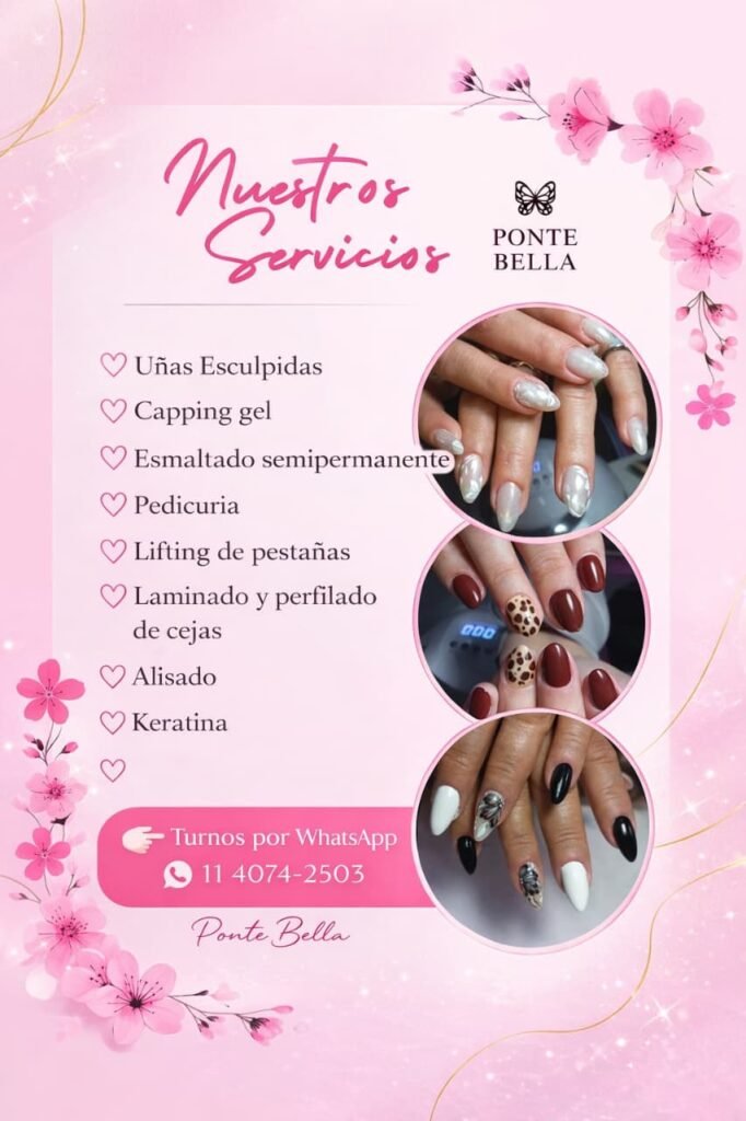 Salón de uñas “ponte bella”