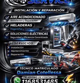 Técnico en refrigeración y electricista