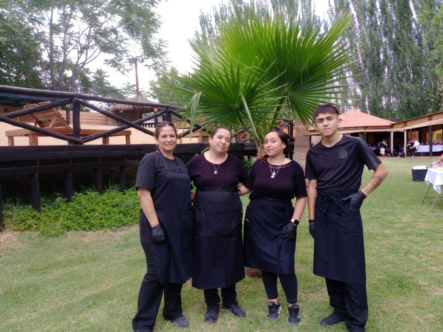 Moza, empleada doméstica, atenció