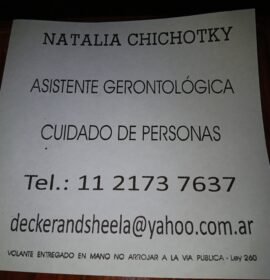 Cuidadora