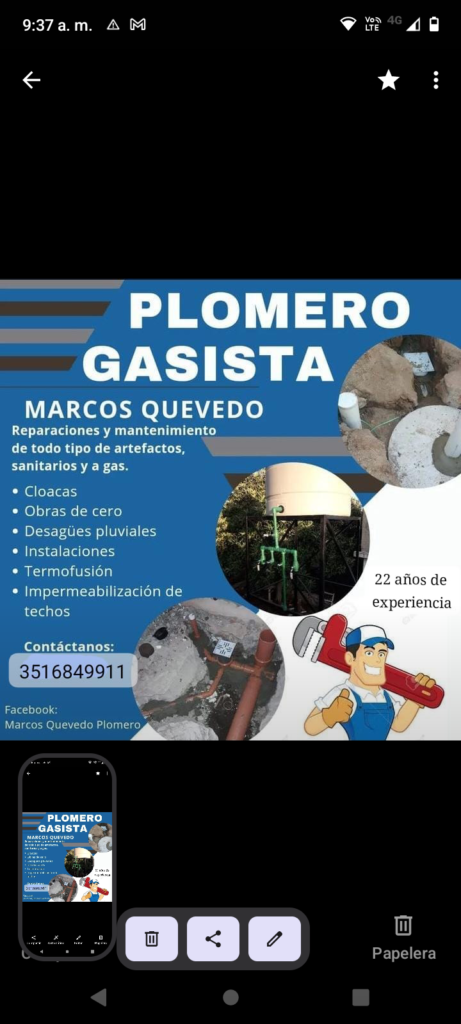 PLOMERO – GASISTA