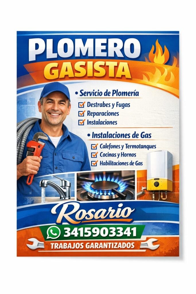 Plomero gasista