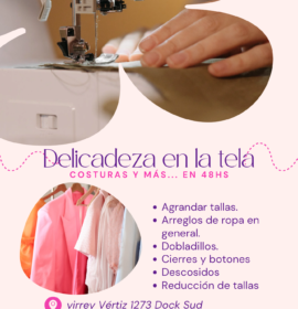 Peluquería y arreglos de ropa