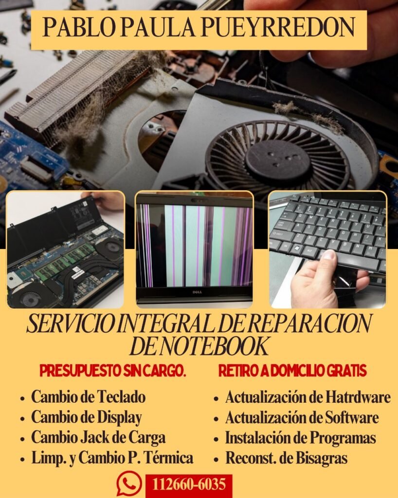 Servicio Tecnico Notebook / PC