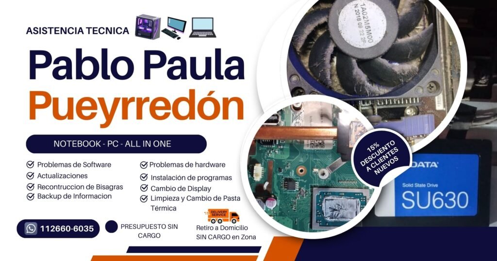 Servicio Tecnico Notebook / PC