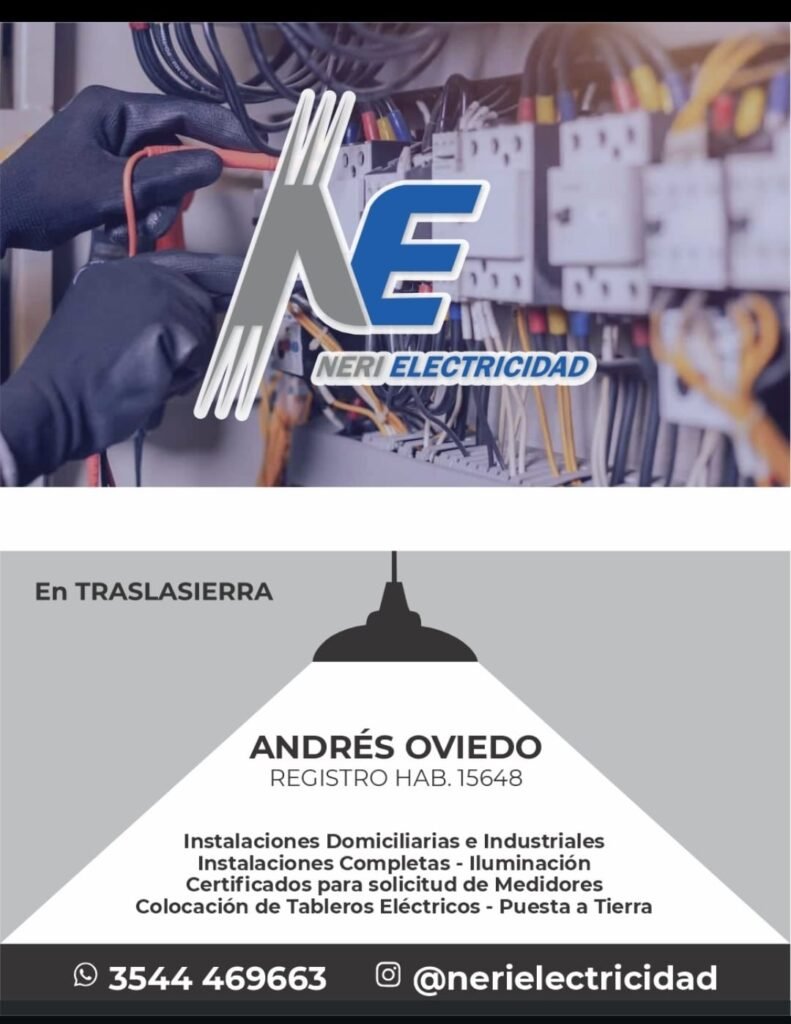 NERI ELECTRICIDAD TRASLASIERRA