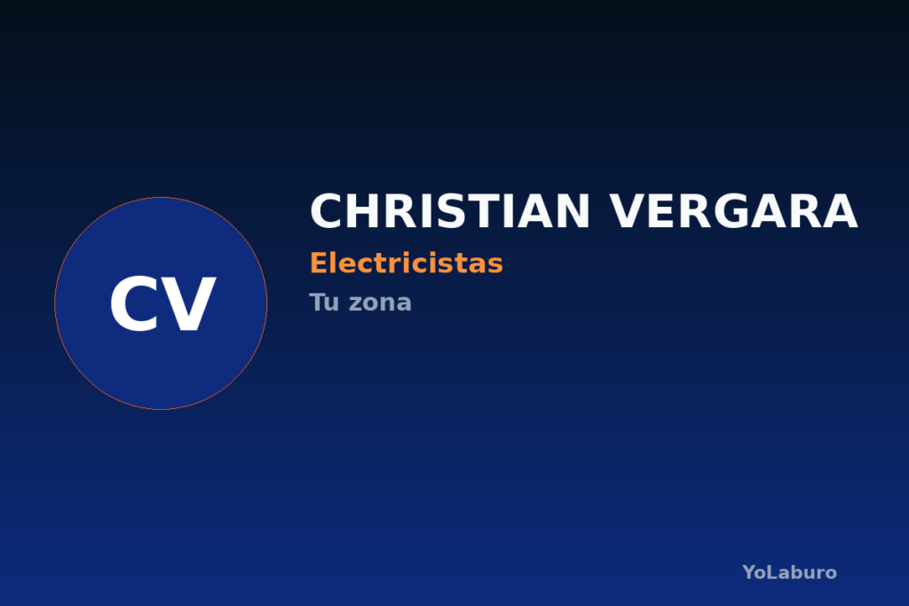 Elictricista domiciliario