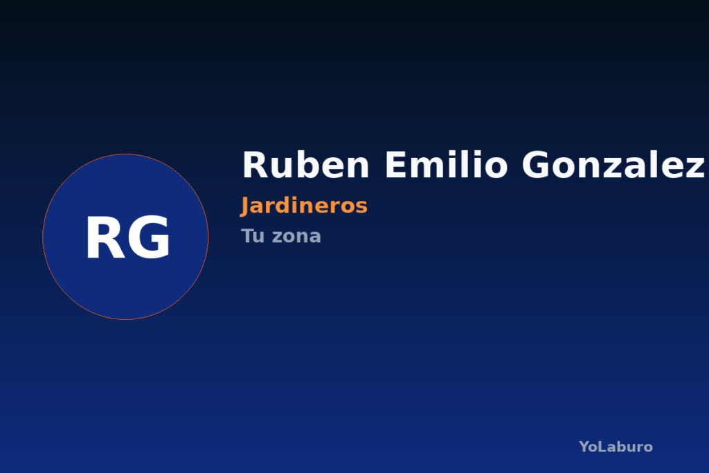 Ruben Emilio Gonzalez