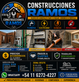 ALBAÑIL CONSTRUCTOR RAMOS