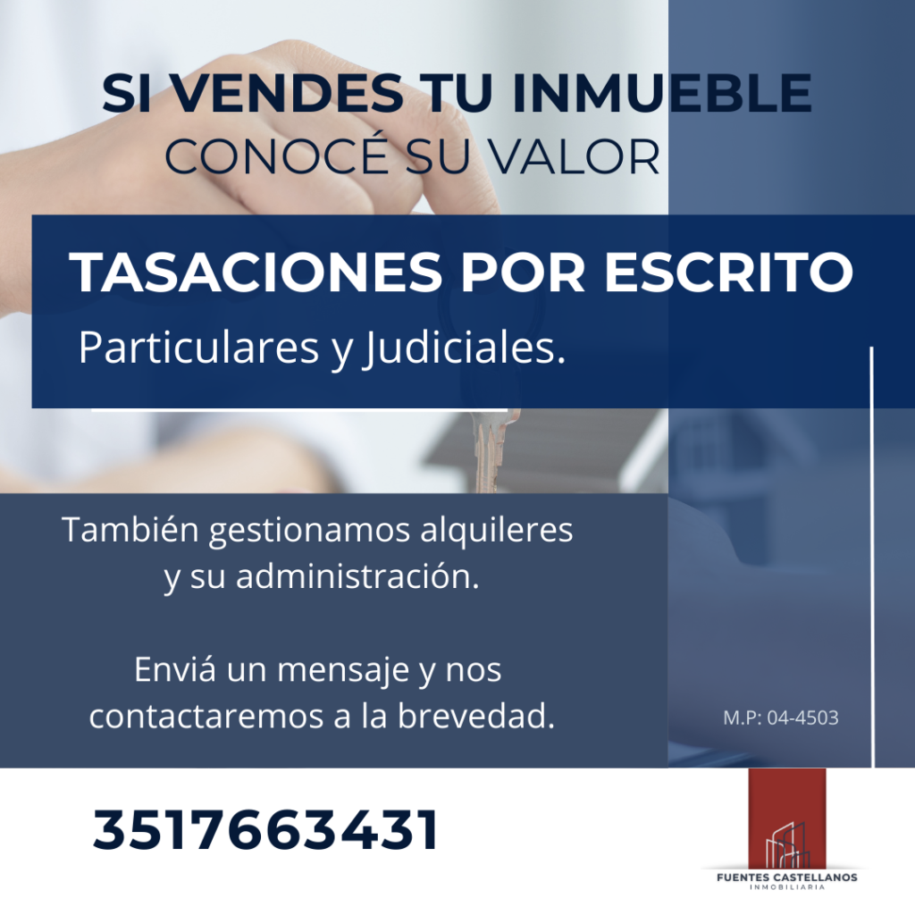 Inmobiliaria. Contratos, tasacion