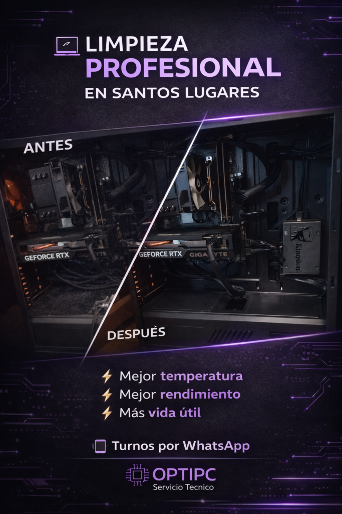 OptiPC – Servicio técnico PC y No
