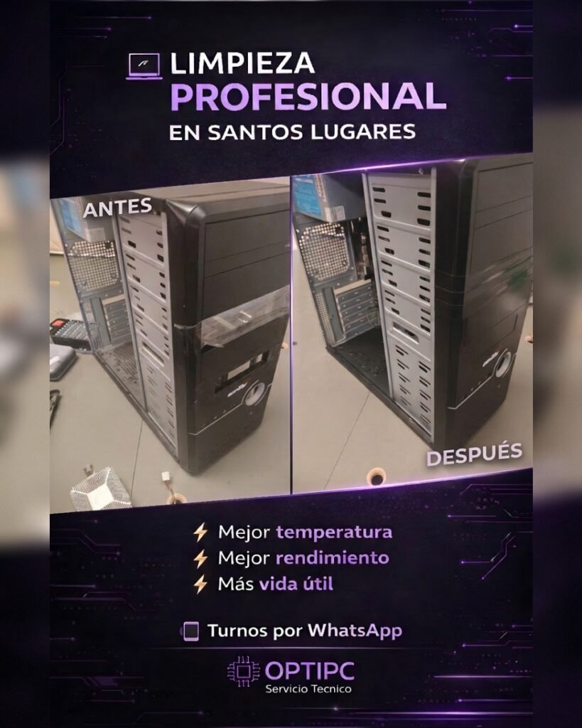 OptiPC – Servicio técnico PC y No