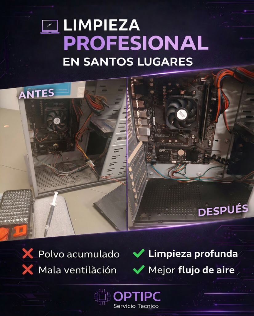 OptiPC – Servicio técnico PC y No