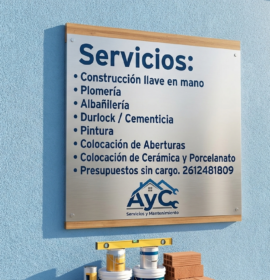 AyC Soluciones Constructivas. Trabajos de albañilería, Mantenimientos y Mucho Más