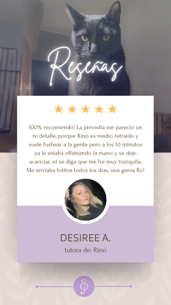 Cuido tu mascota a domicilio
