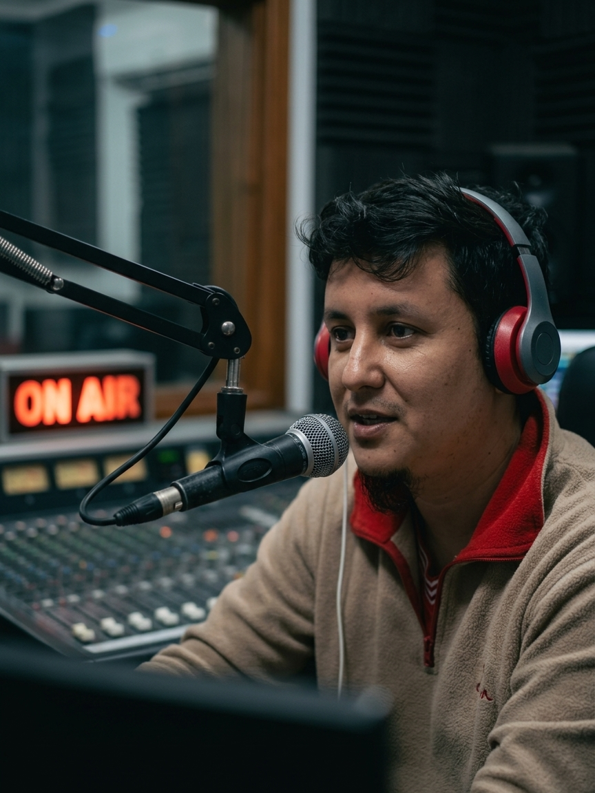Locución de radio y actor de doblaje