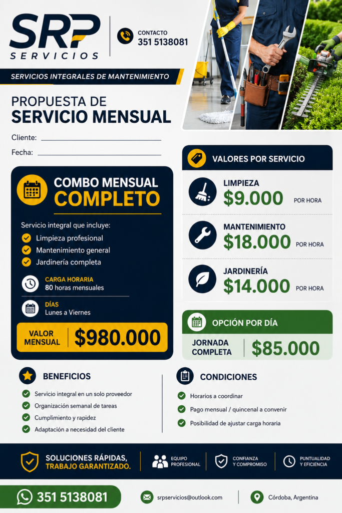 Srp servicios