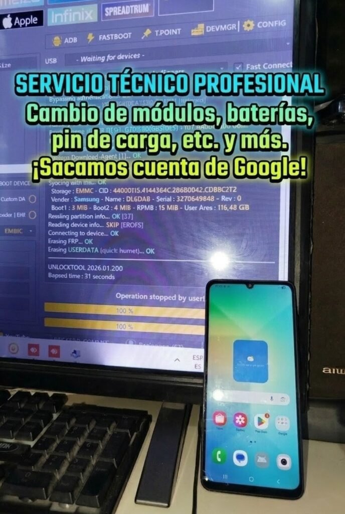 Servicio técnico de celulares