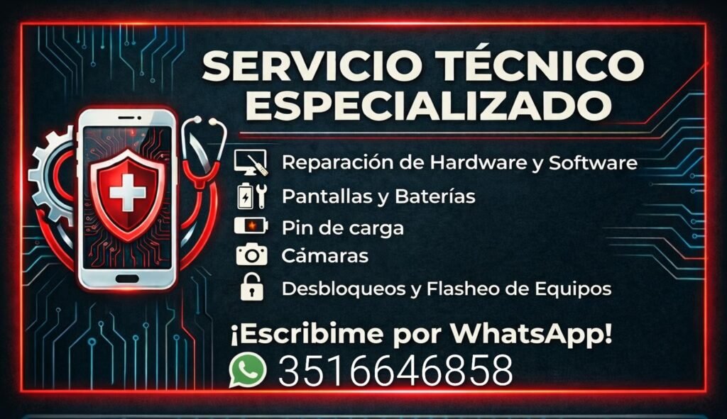 Servicio técnico de celulares