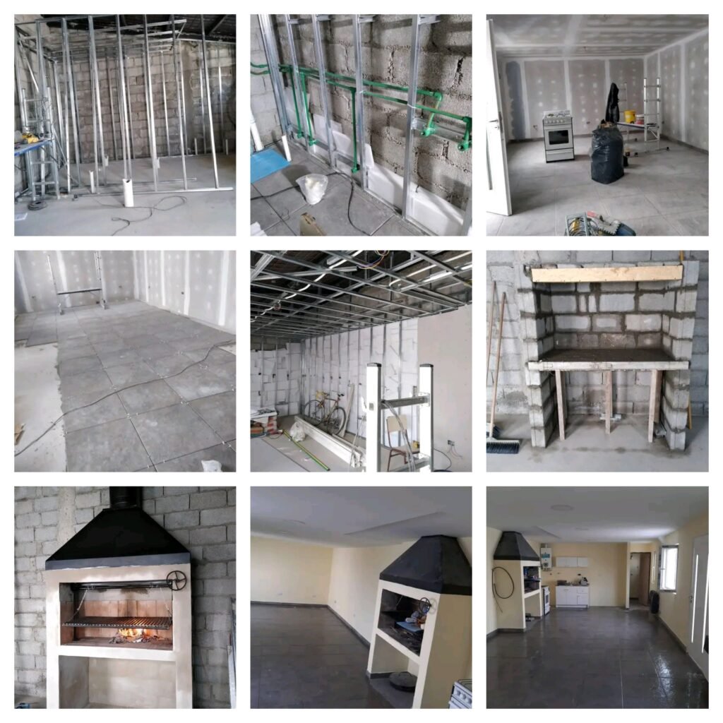 Construcción, durlock, refaccione