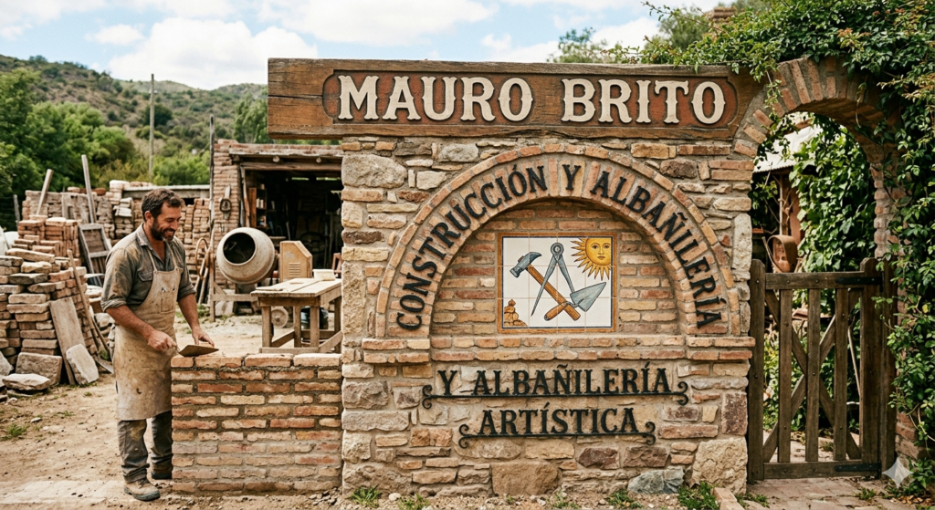 Mauro Brito albañileria artística