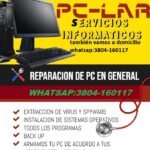 SERVICIOS INFORMATICOS,REPARACION DE PC IMPRESORAS Y PLAY STATION EN GENERAL