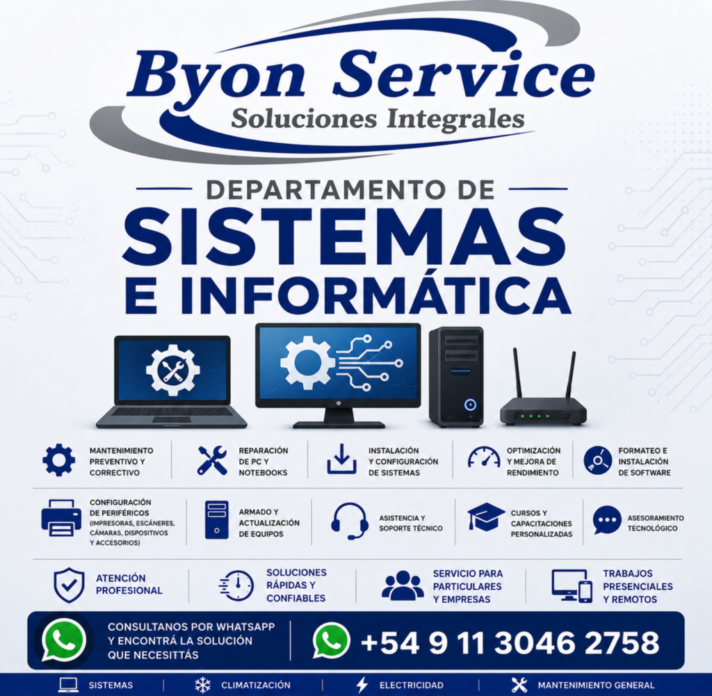 Soporte Tecnico Computacion
