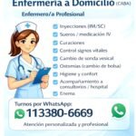 Enfermería a Domicilio desde $15