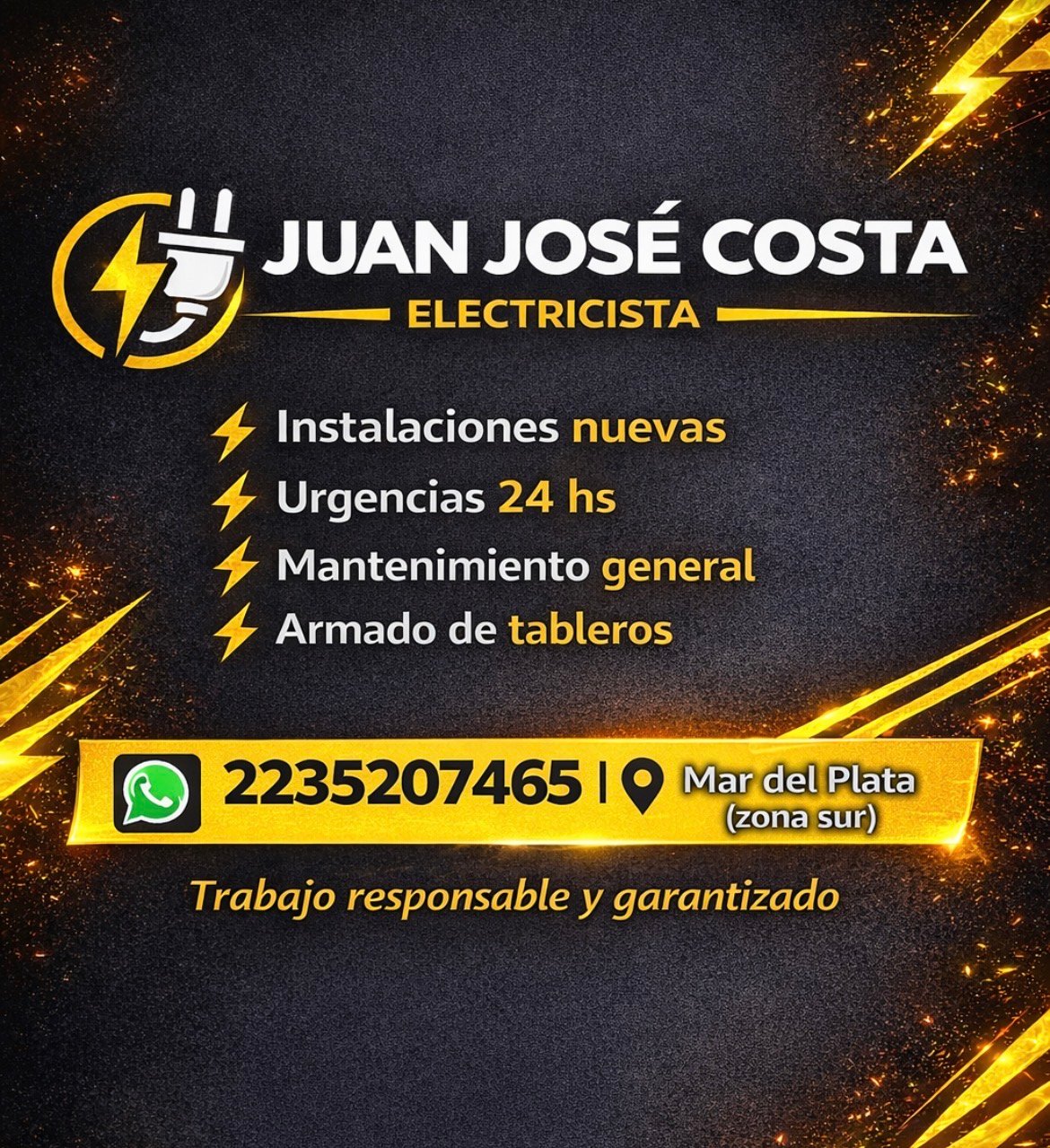 Electricista , remodelaciones y obras nuevas
