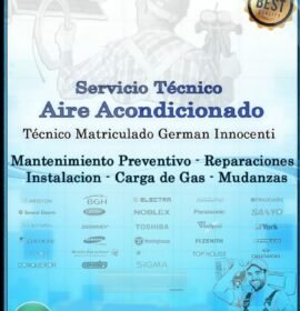 Tecnico instalador de Aire Acondicionado