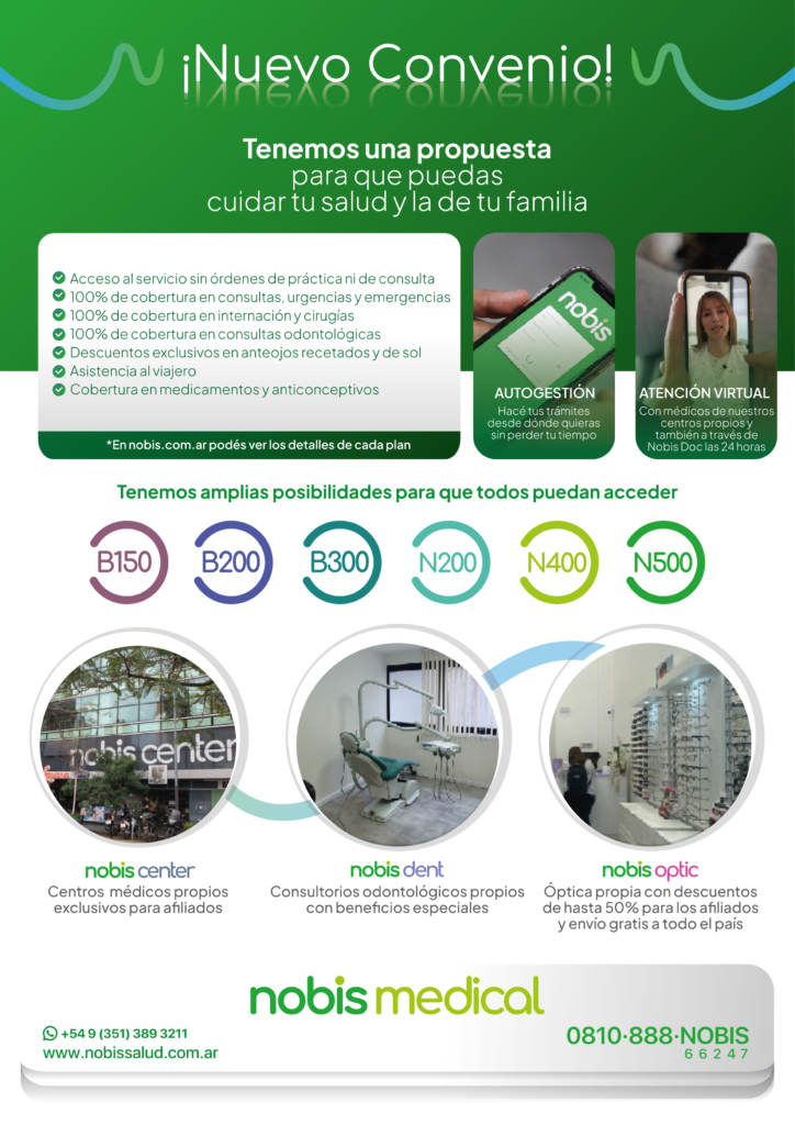 NOBIS MEDICAL – ASESOR DE PLANES
