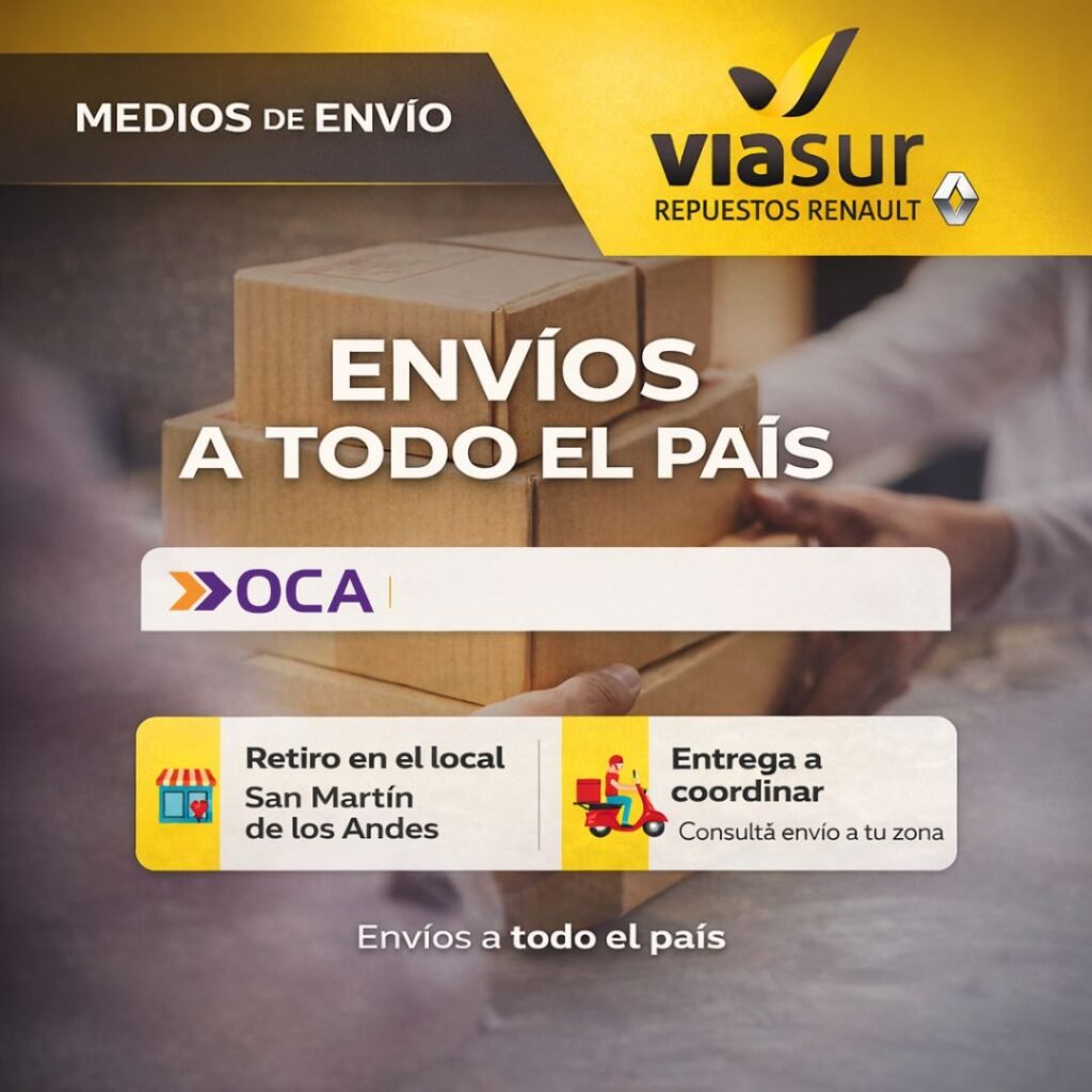 Repuestos Renault Vía Sur San Martín de los Andes