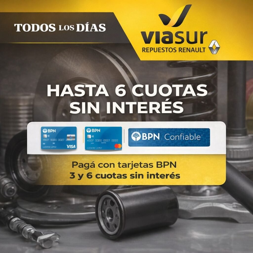 Repuestos Renault Vía Sur San Martín de los Andes