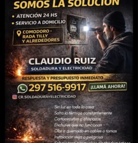 Electricidad, soldadura, pintura, gasista, refacciones